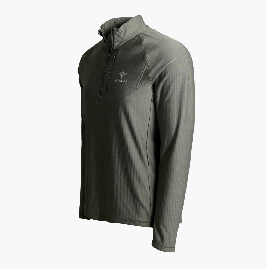 King's Performance 1/4 Zip Olive