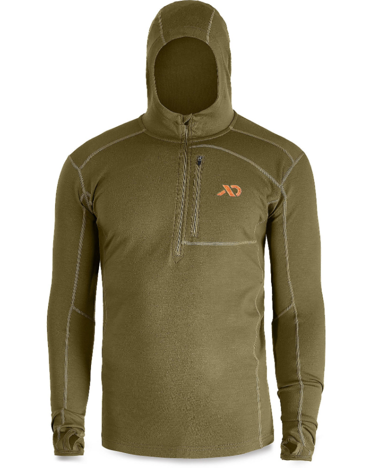 First Lite Kiln Hoody midweight Merino-X hunting hoodie base layer