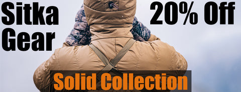 Sitka Gear February Sale Solid Collection
