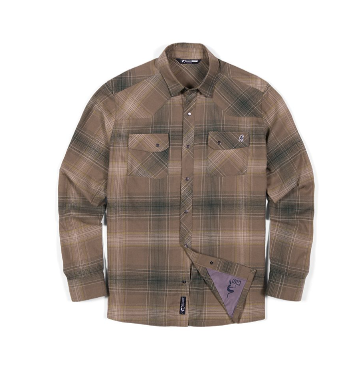 Stone Glacier Timber Butte Snap Shirt LS Tarmac Plaid