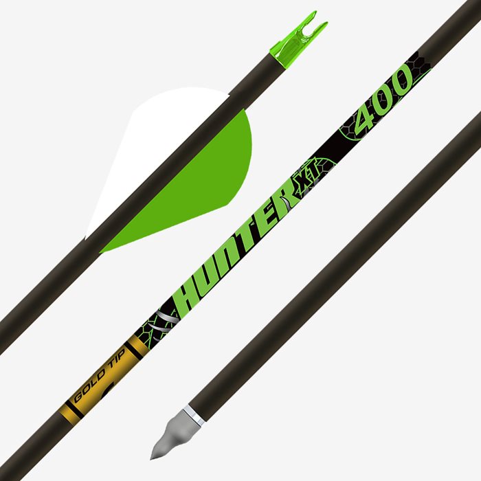 Gold Tip Arrows - Hunter XT Pre-Fletched Arrows (1 Dz)