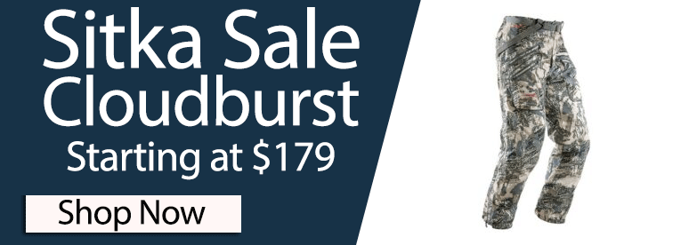 Sitka cloudburst best sale sale