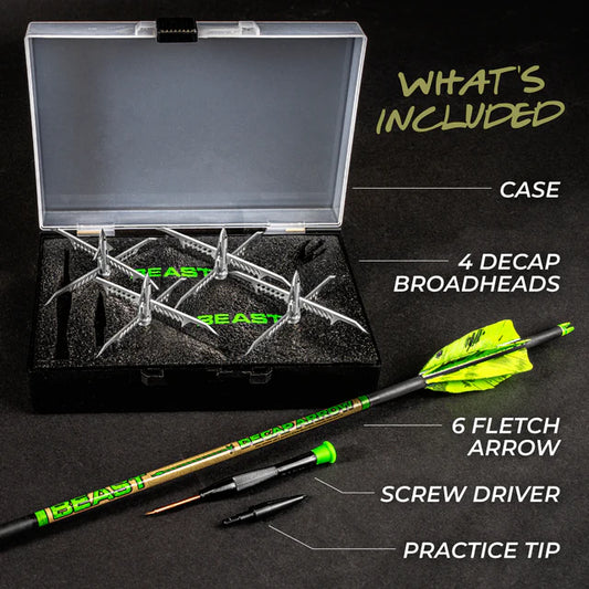 Beast Broadheads Turkey Decapper Broadhead Kit