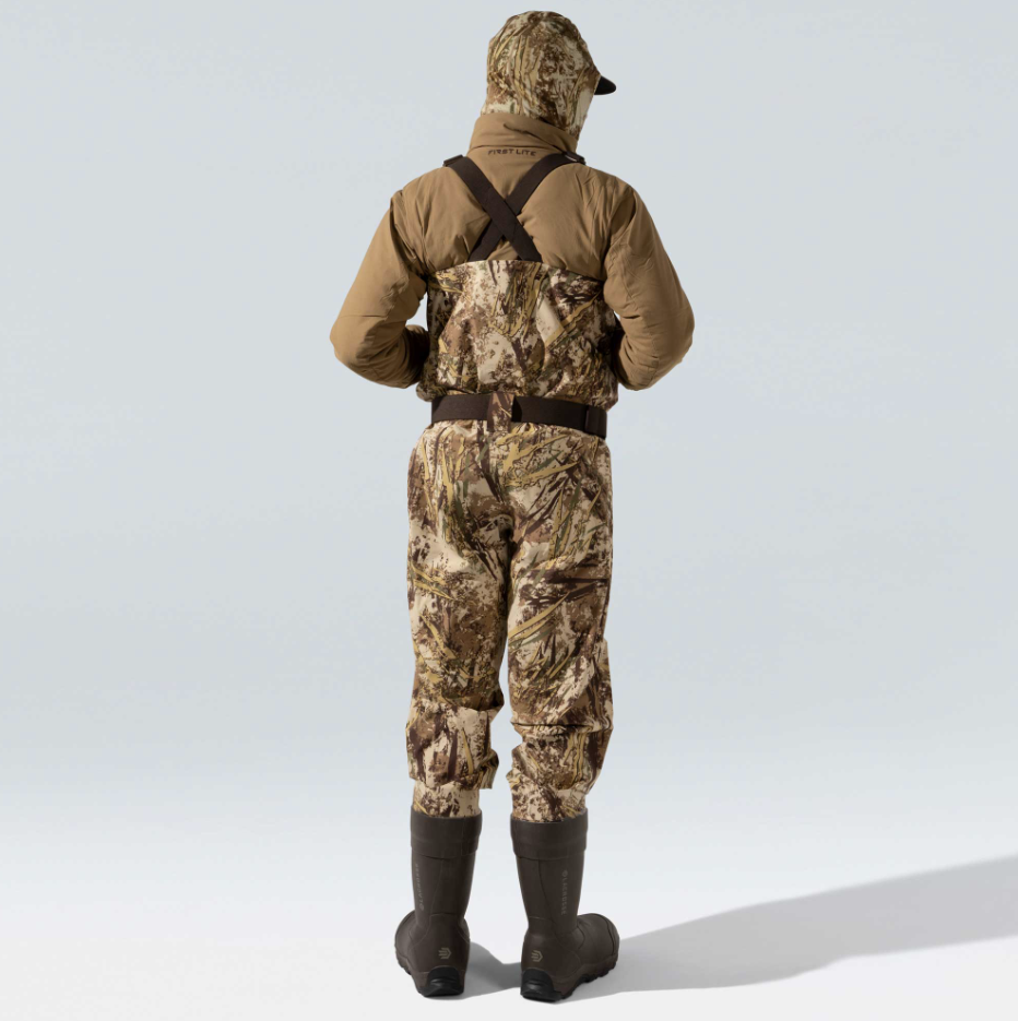 First Lite Waders Forge Waders Typha Camo Duck Hunting