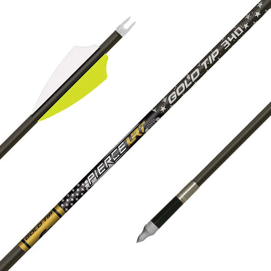 Gold Tip Arrows: The Pierce LRT Arrows custom or shafts new half out