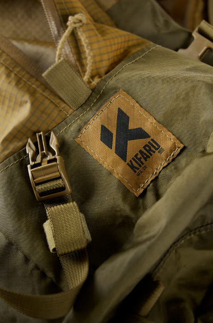 air travel with a kifaru backpack with aluminum stays Kifaru Absaroka ARK Frame Combo Backpack Ranger Green