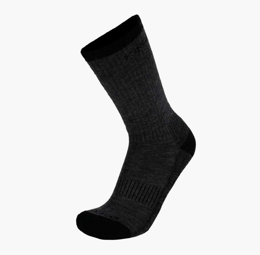 King's Camo Midweight Merino Socks Charcoal