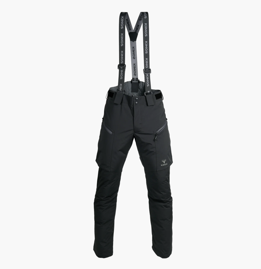 King's Expedition Bib Pant Charcoal