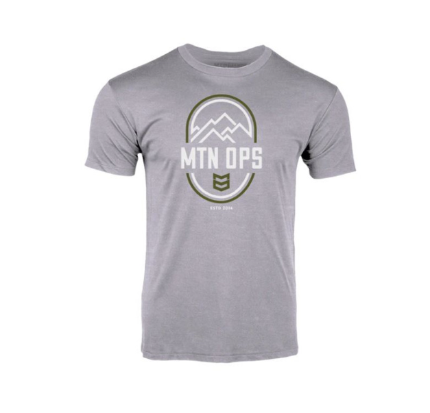 MTN OPS Logo Tee Grey