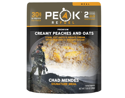 Peak Refuel Creamy Peaches and Oats