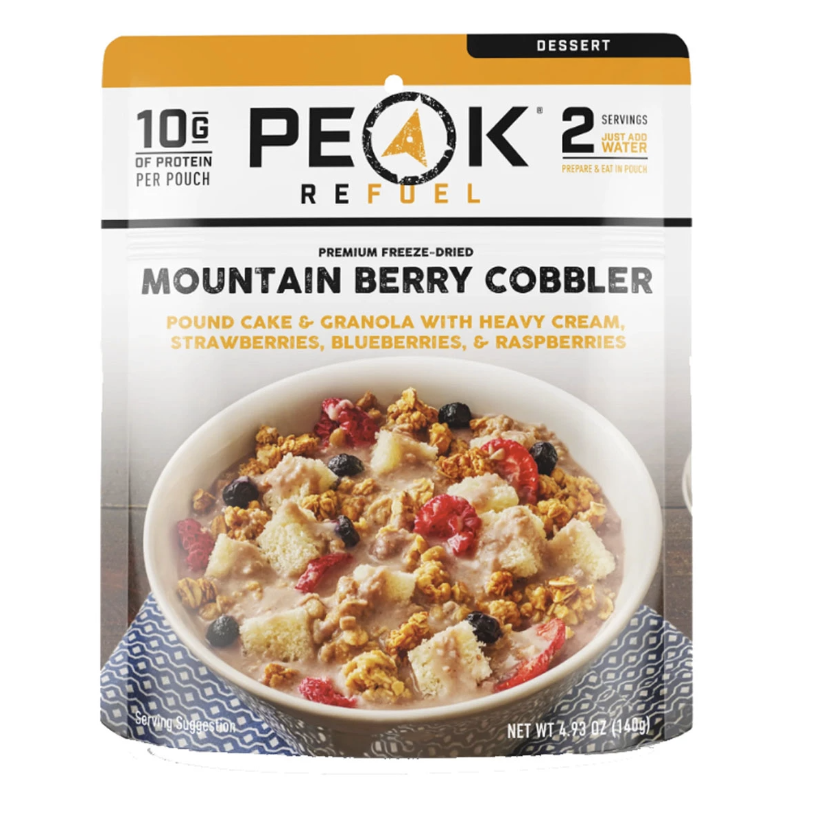 Peak Refuel Mountain Berry Cobbler