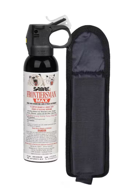 Sabre - Frontiersman MAX Bear Spray 7.9 oz w/Holster