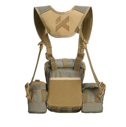 Kifaru Deluxe Bino Harness 6-pocket one-handed operation hunting binocular harness
