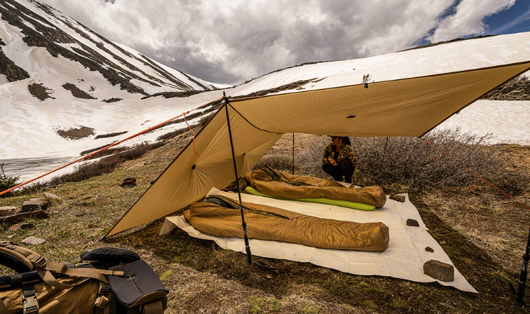 Kifaru Aegis Tarp ultralight 2-person waterproof backcountry emergency shelter