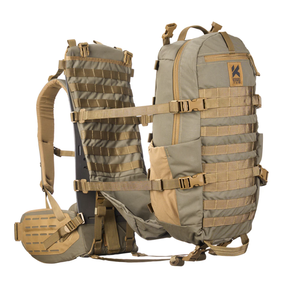 Kifaru Stryker XL Pack 1900ci load hauler hunting pack combo for elk and meat
