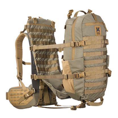 Kifaru Stryker XL Pack 1900ci load hauler hunting pack combo for elk and meat