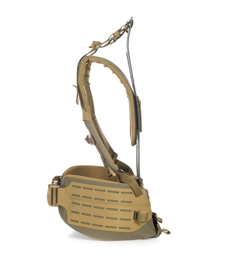 Kifaru ARK Frame carbon fiber backcountry hunting pack frame laser-cut MOLLE