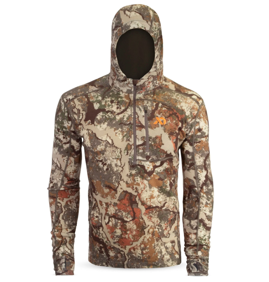 First Lite Kiln Hoody midweight Merino-X hunting hoodie base layer