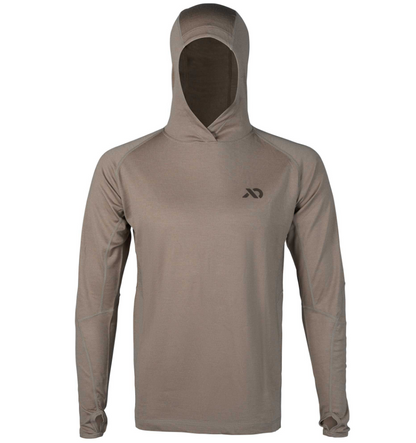 First Lite Wick Hoody ultralight merino hunting hoodie in camo