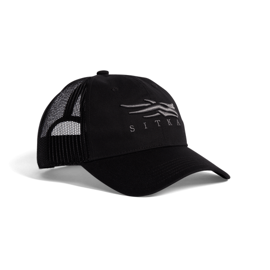 Sitka Gear Black Logo Hat