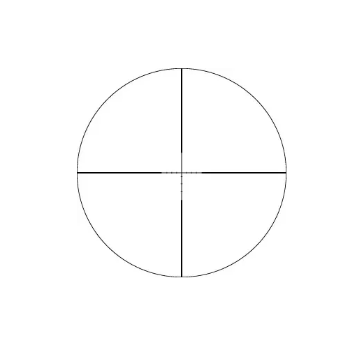 Vortex Crossfire 4-12x44 Hunting Rifle Scope Reticle