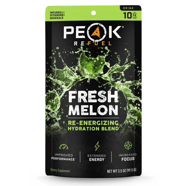 Peak Refuel - Fresh Melon Re-Energizing Drink Sticks