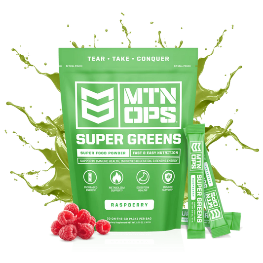MTN OPS SUPER GREENS Raspberry