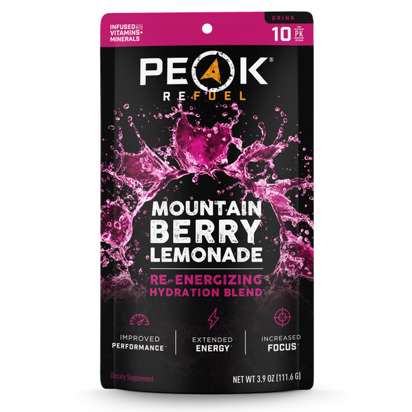 Peak Refuel - Mountain Berry Lemonade Re-Energizing Drink Sticks