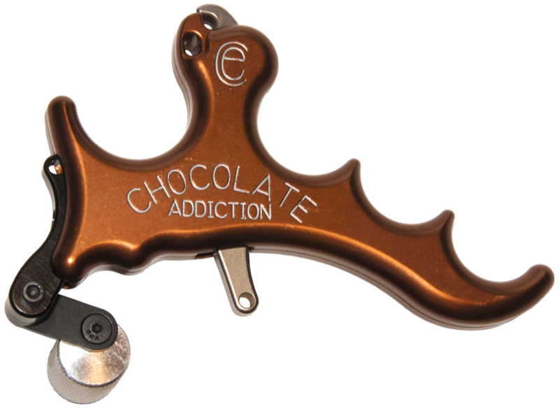 Carter Archery Releases - Chocolate Addiction Thumb Trigger Archery Release Aid