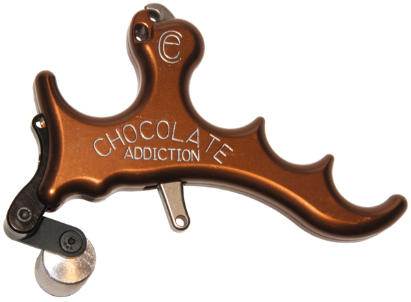 Carter Releases - Chocolate Addiction Thumb Trigger Archery Release Aid